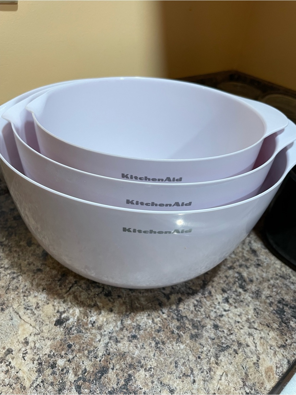 KitchenAid mixing bowls set of 3